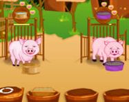 Baby piggy care online állatos játék