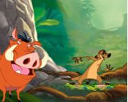 Timon and Bumbaa online állatos játék